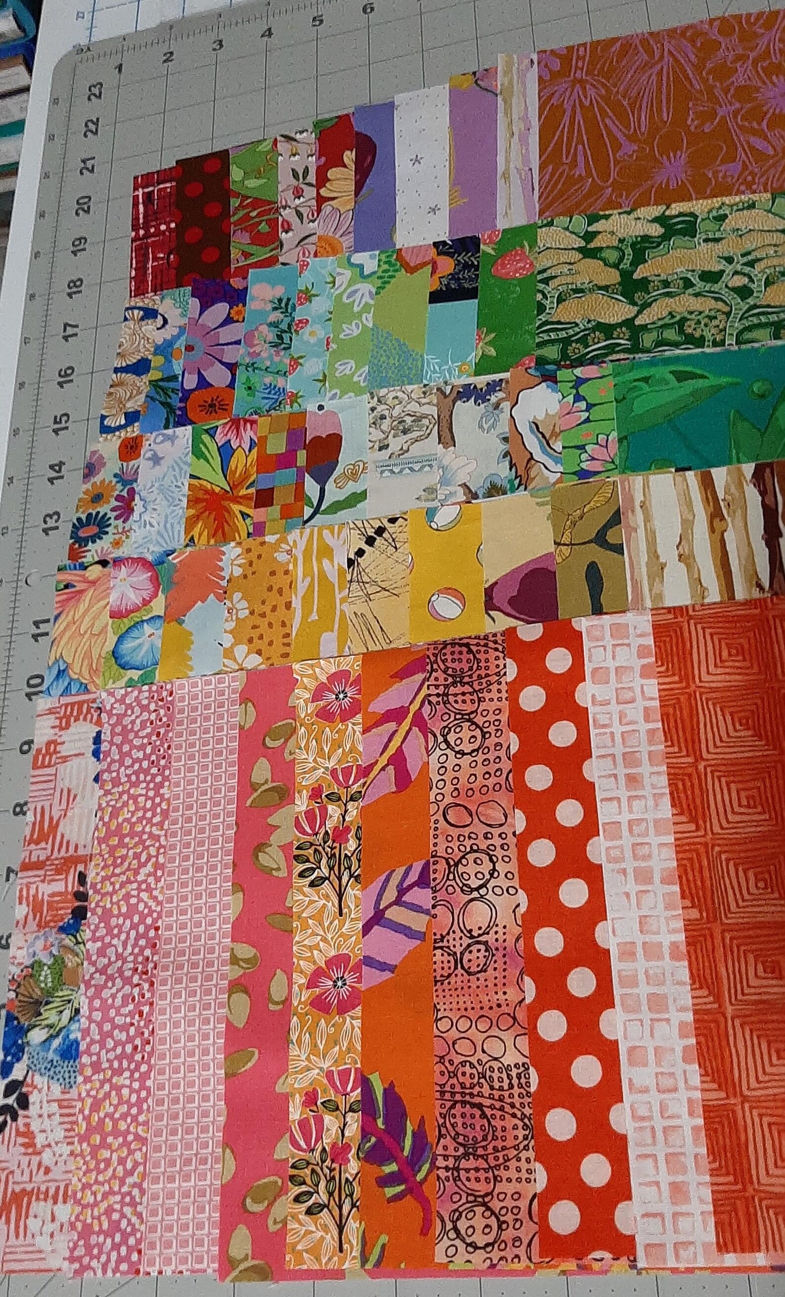 50 8 X 8 Inch Squares, Various Designers 100% Cotton Fabric Lot, No ...