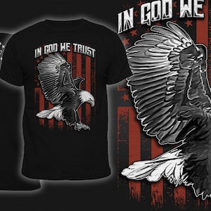 In God We Trust - Men&#39;s T-Shirt Black