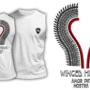 Winged Hussars - Muscle Shirt White