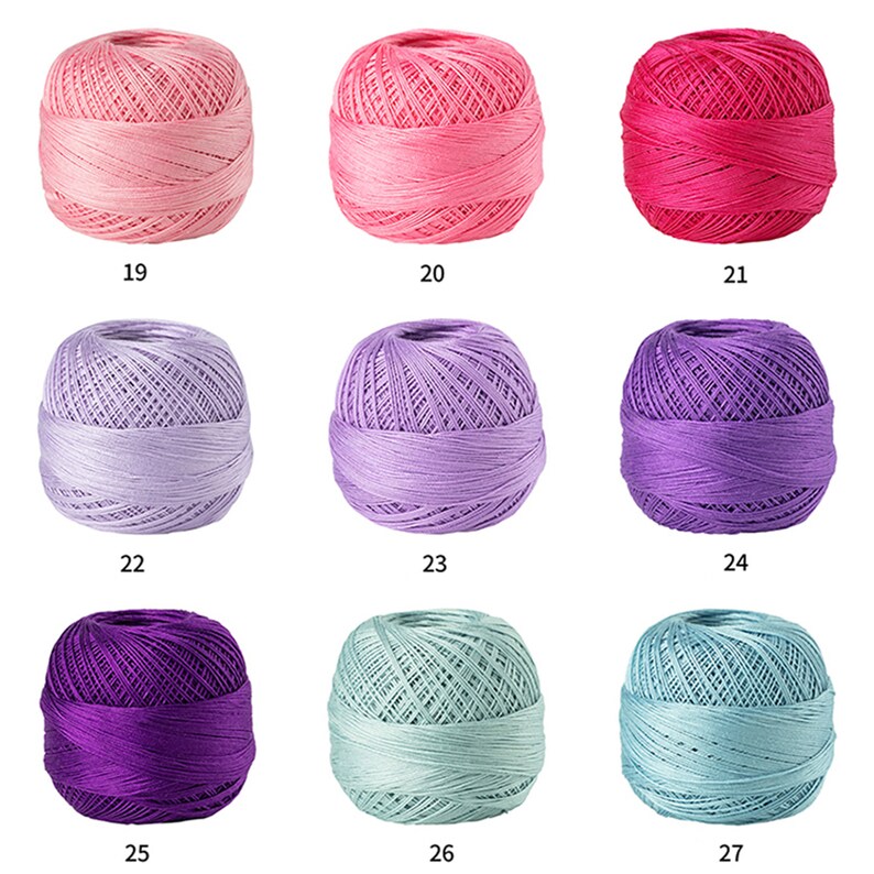 Cotton Lace Yarn in Size 10 for Crochet Micro Hook Doll Etsy