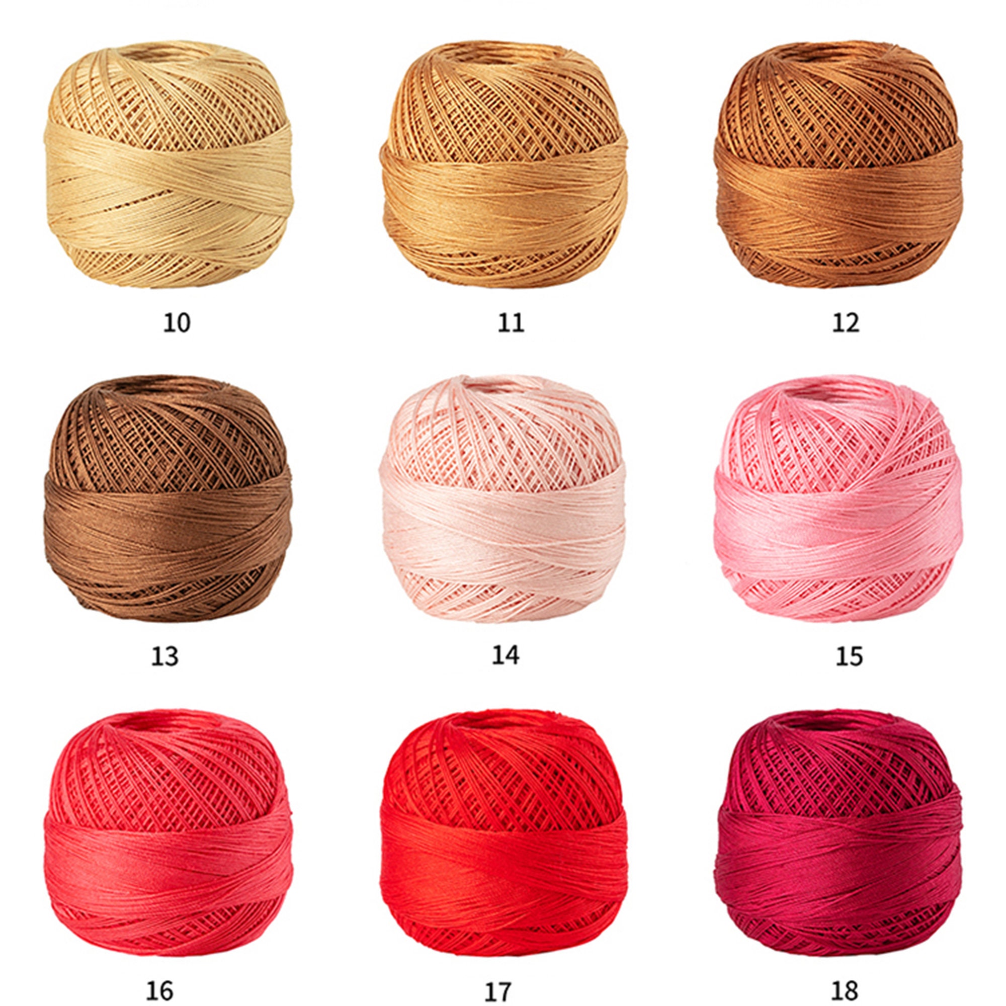 Cotton Lace Yarn in Size 10 for Crochet Micro Hook Doll Etsy