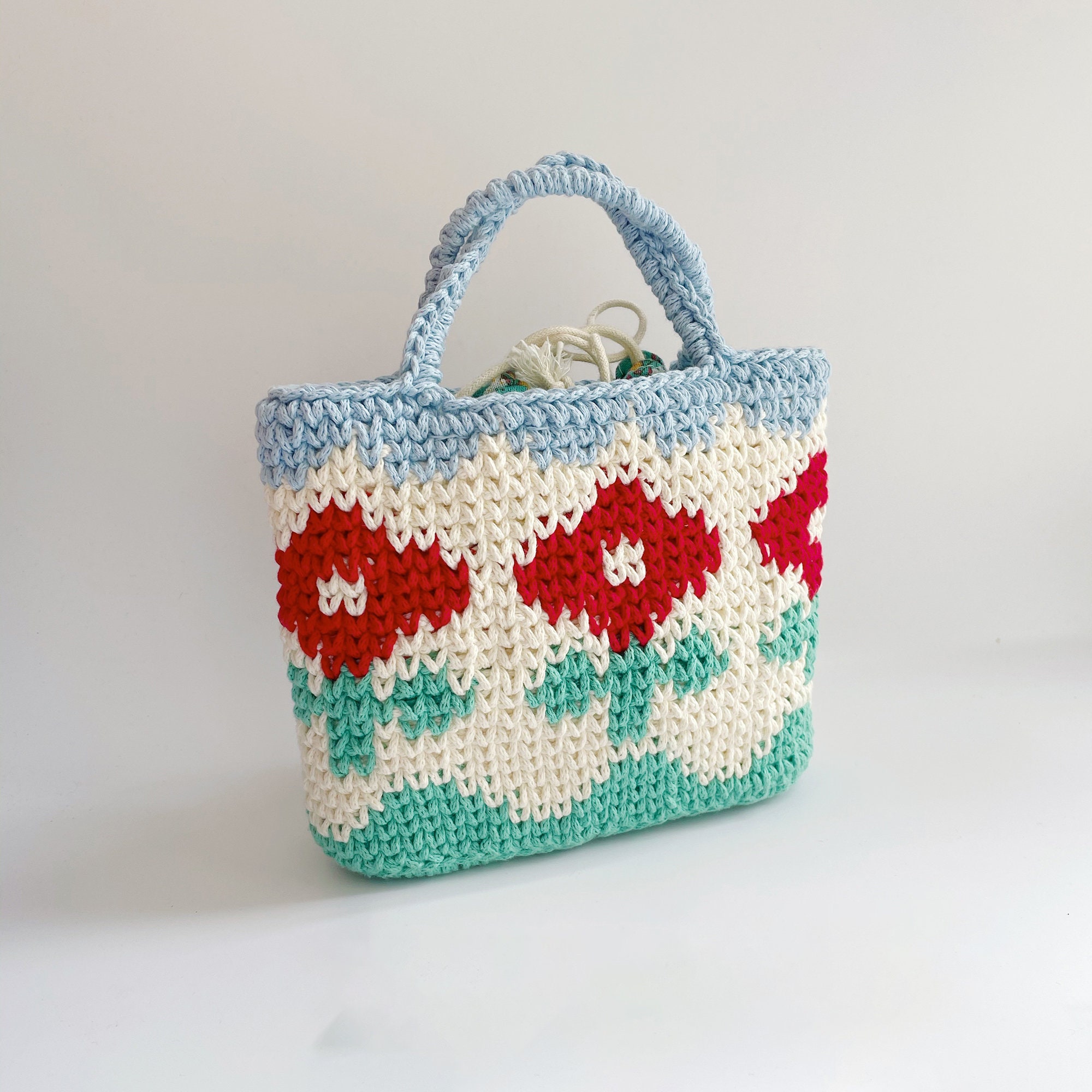 Finished Item Cute Flower Bag Crochet Custom Bag Handmade | Etsy