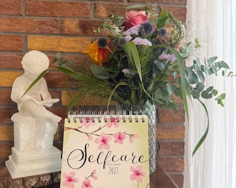 Selfcare Kalender 2027 mit 53 Postkarten zum Heraustrennen | Achtsamkeitskalender | Aufstellkalender | Geschenk für Frauen