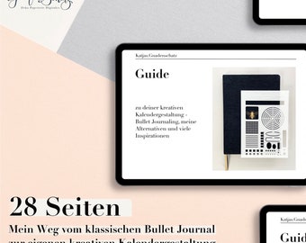 Digitaler Guide Kreative Kalendergestaltung Bullet Journaling