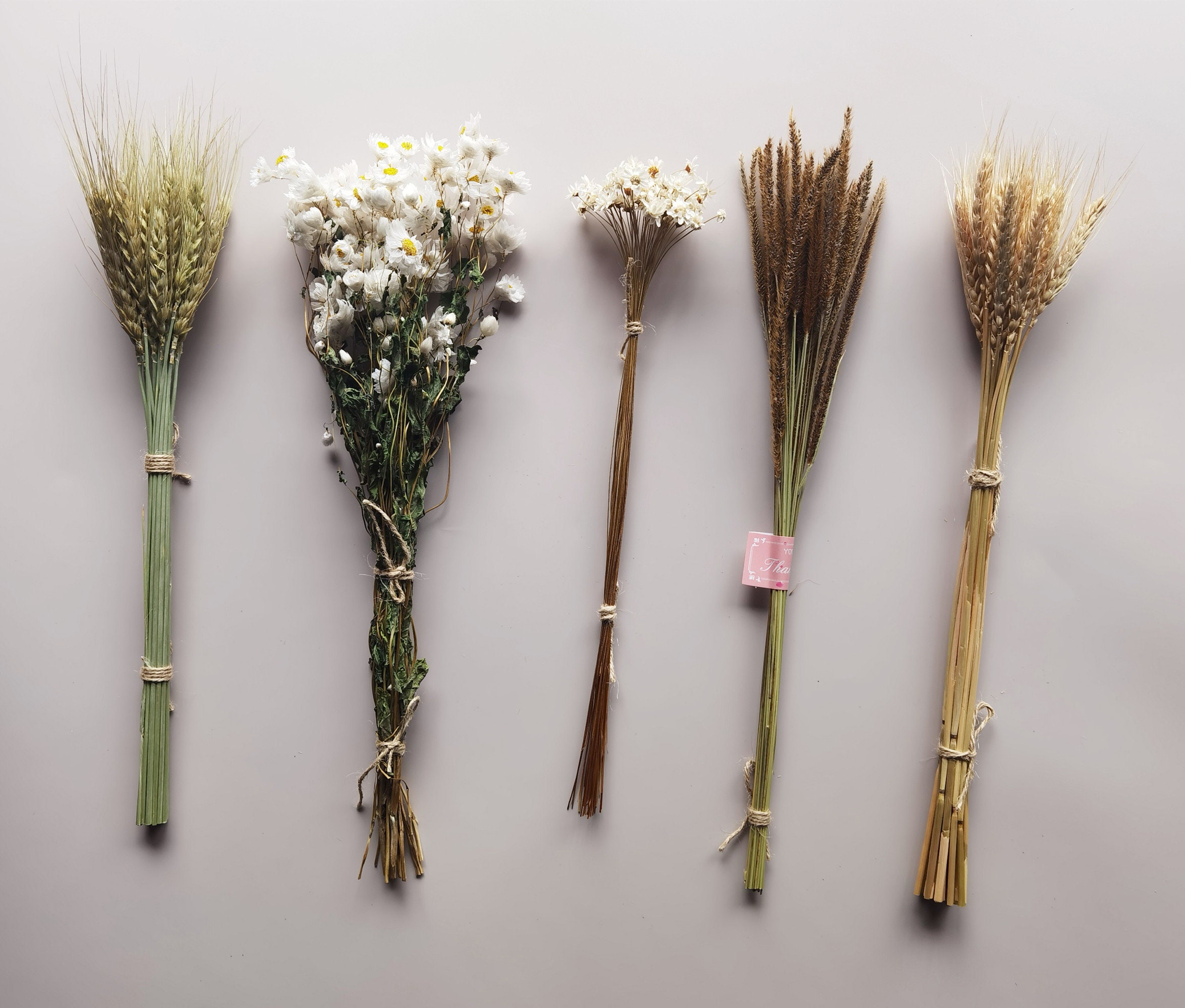 23 Style of 100% Natural Dried Flowers 