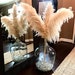 3-10 stems 35-45IN natural pampas grass, Bohemia, wedding floral arrangement, scene arrangement 