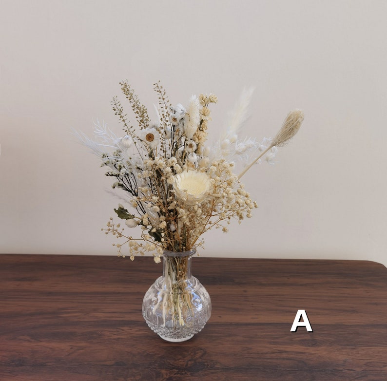 Mini Dried Flower Bouquet All Natural Bohemian Dried Flower Etsy