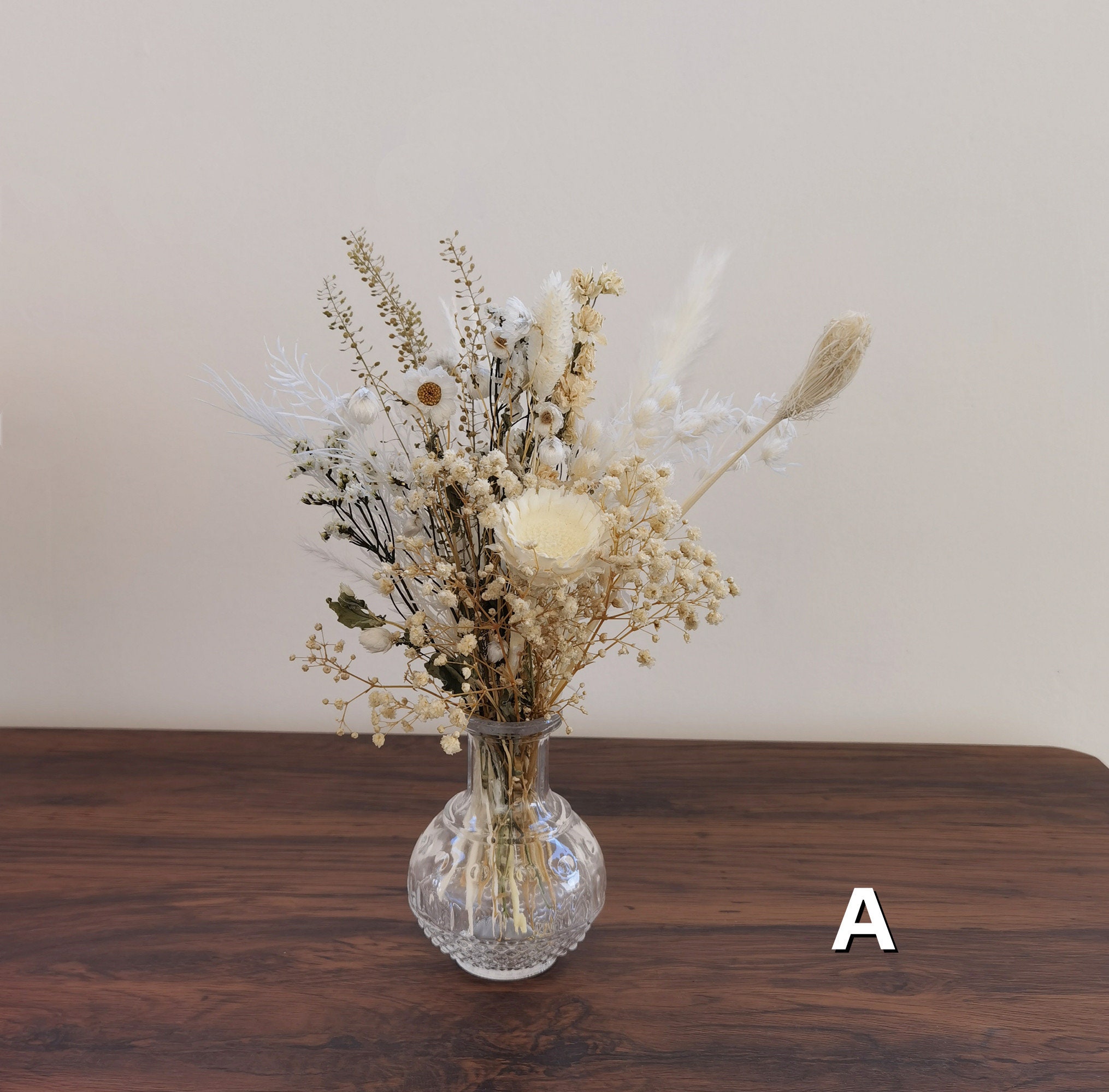 Mini Dried Flower Bouquet All Natural Bohemian Dried Flower Etsy