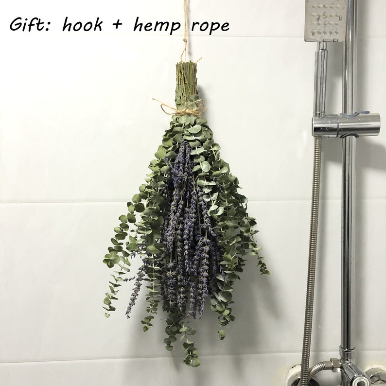 Shower Eucalyptus Bundle With Lavender Aromatherapy Shower Etsy