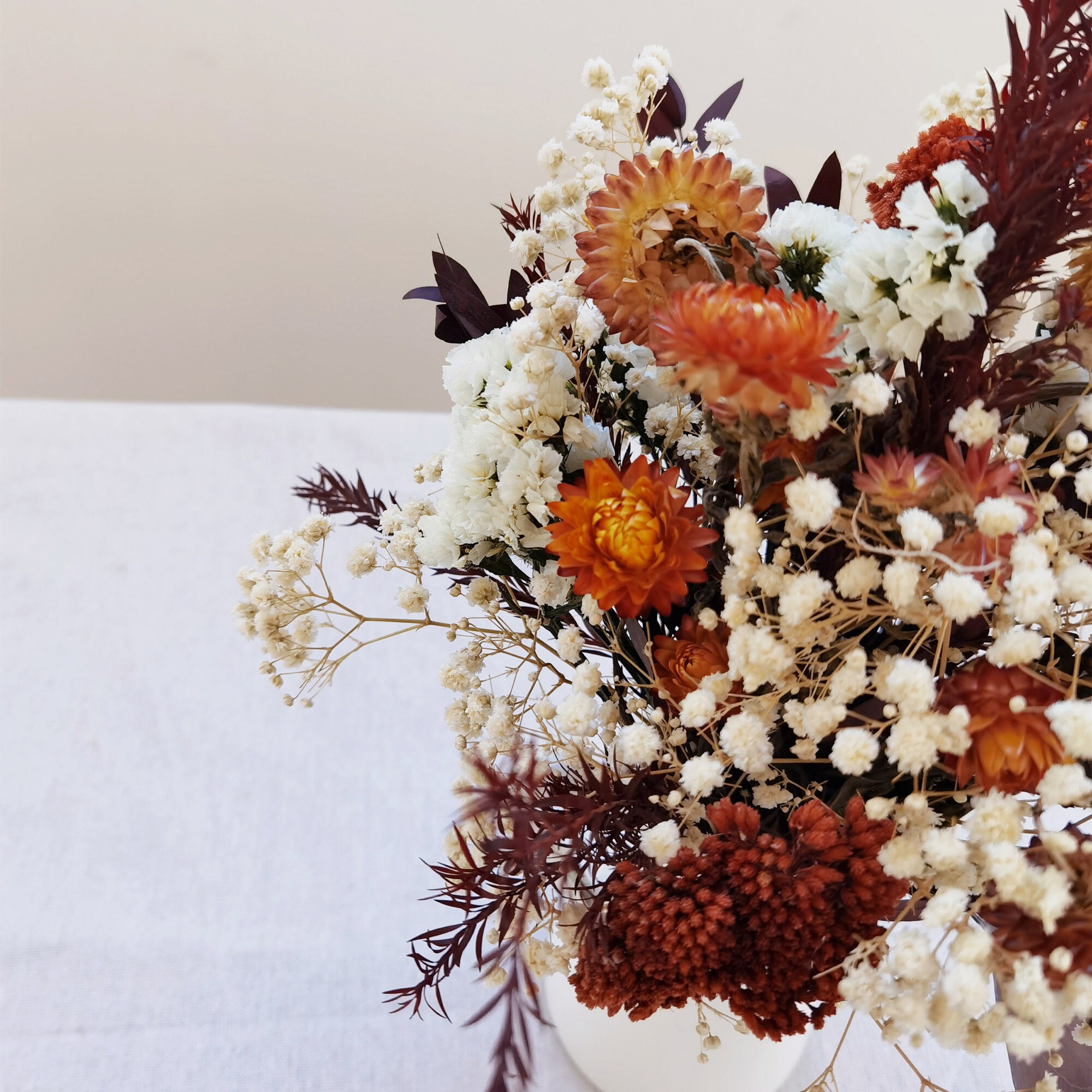 Dried Flower Bouquet All Natural Boho Dried Flower Etsy