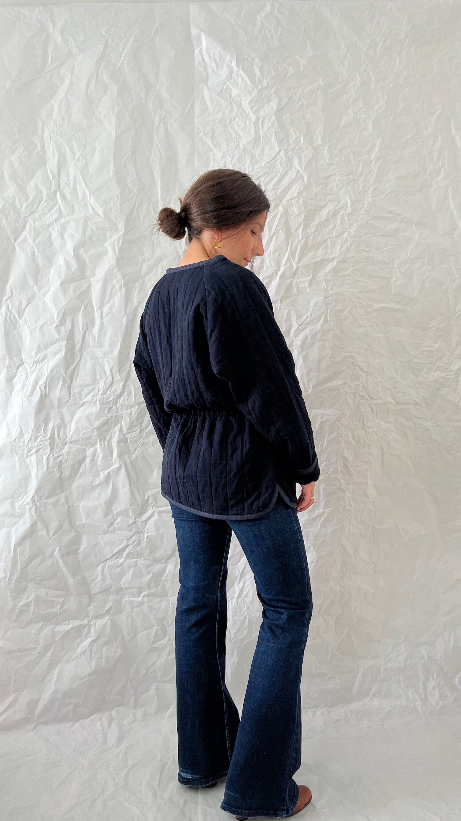 Wrap Quilted Jacket and Coat - PDF Sewing Pattern - Coquillage - Etsy