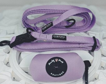 Base Edit Pastel Lilac Poo Bag Holder, Purple Poo Bag Holder, Matching Poo Bag Holder, Dog Walking Accessories, Dog Walker, Poop bag