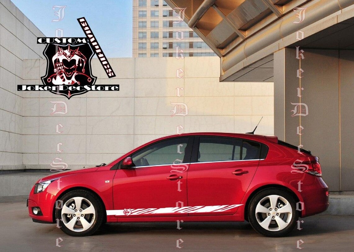 Chevy Decals and Stickers Cruze Decal Chevrolet Car Decals Etsy