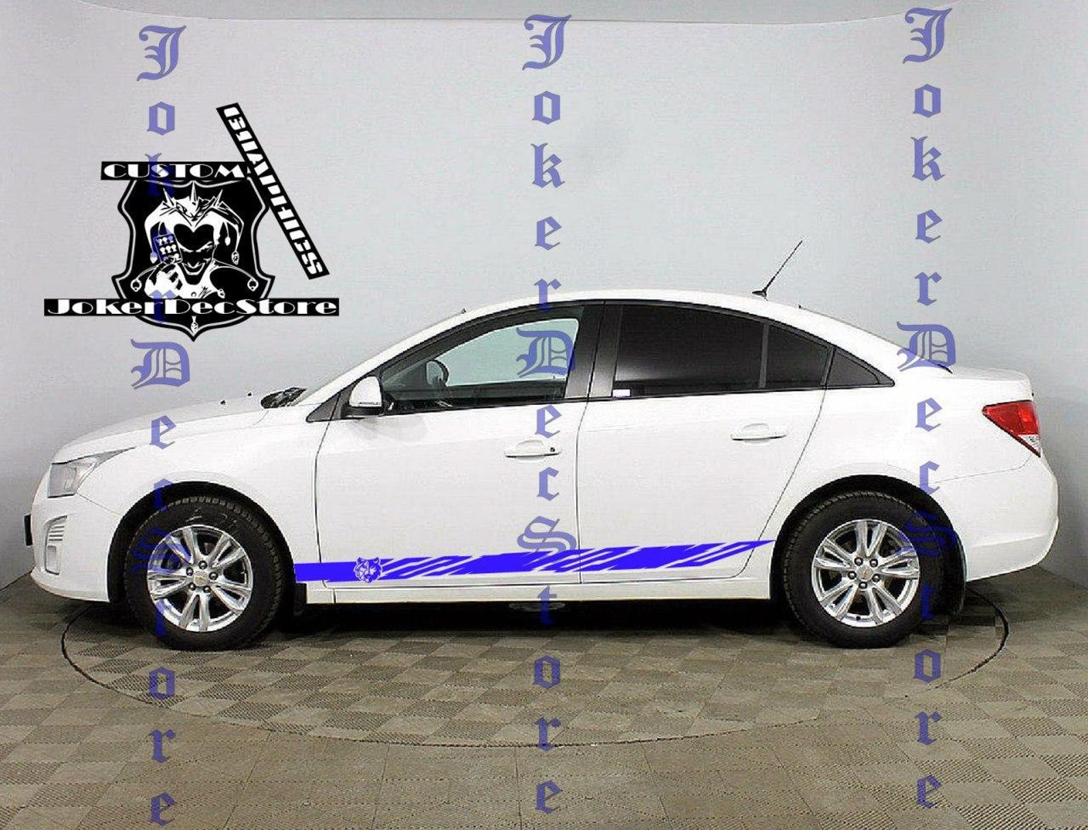 Chevy Decals and Stickers Cruze Decal Chevrolet Car Decals Etsy