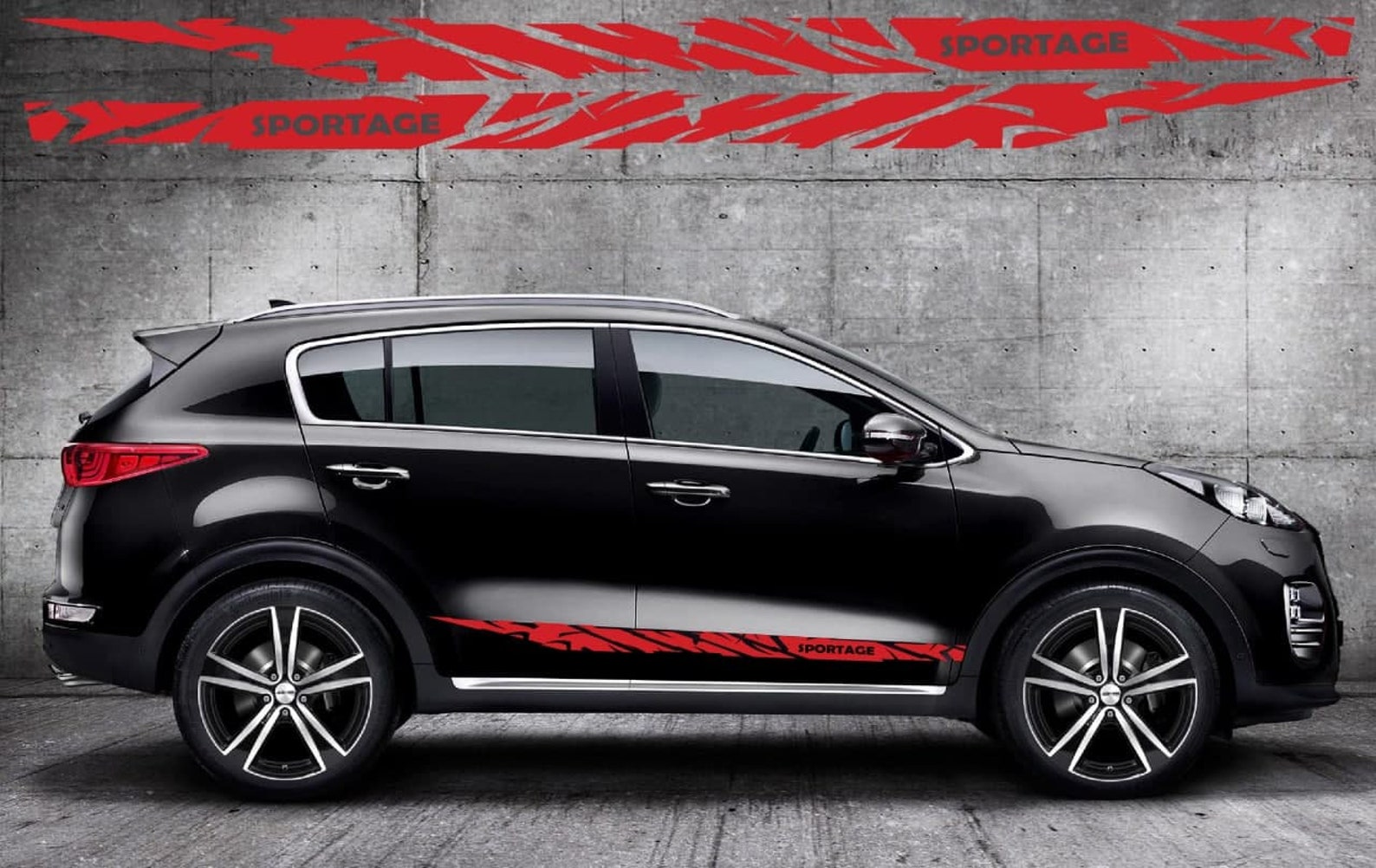 New car graphic Sportage decals and stickers Sportage Etsy