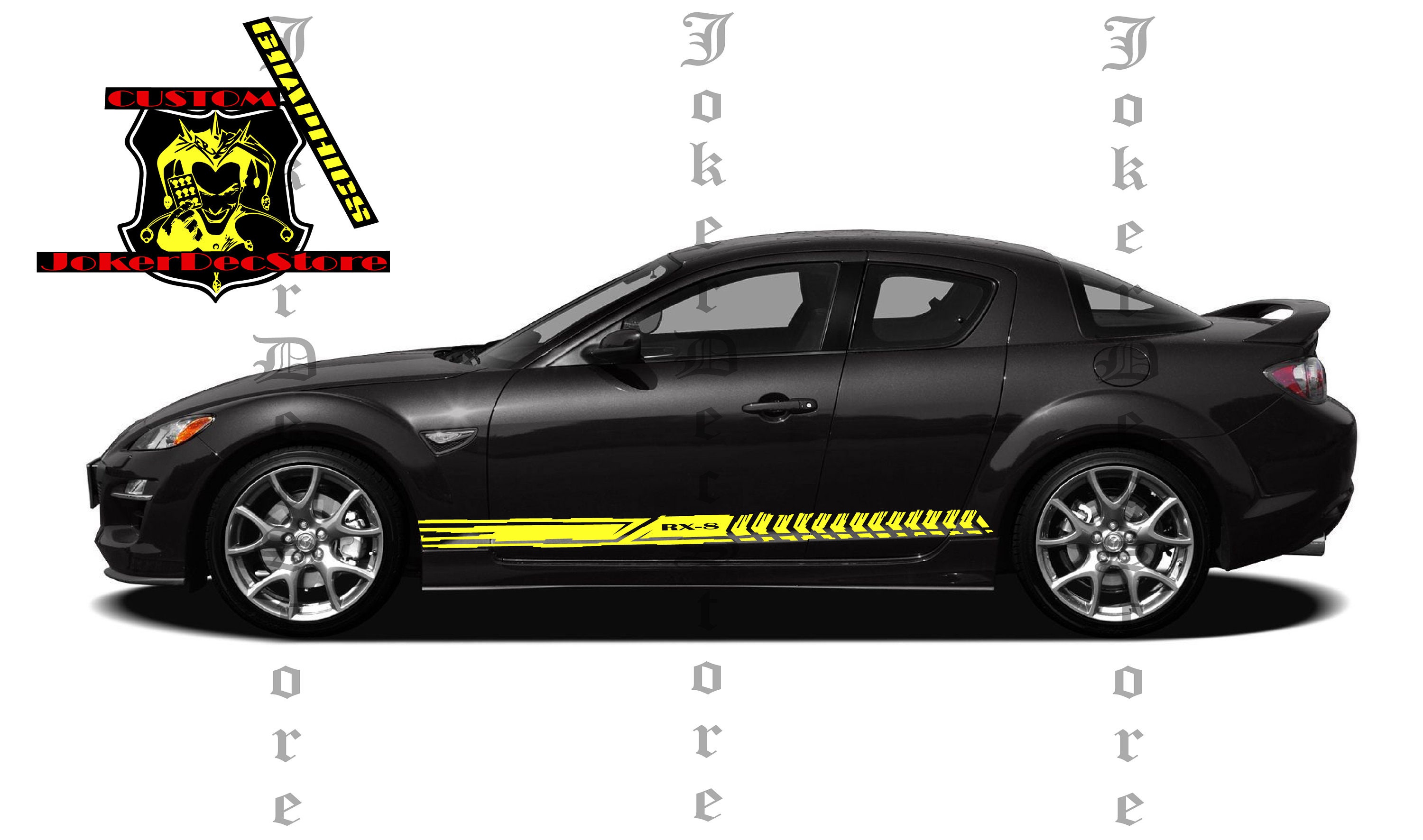 Racing Stickers Vinyl StickersDecals Racing Stripes for Mmazda Etsy