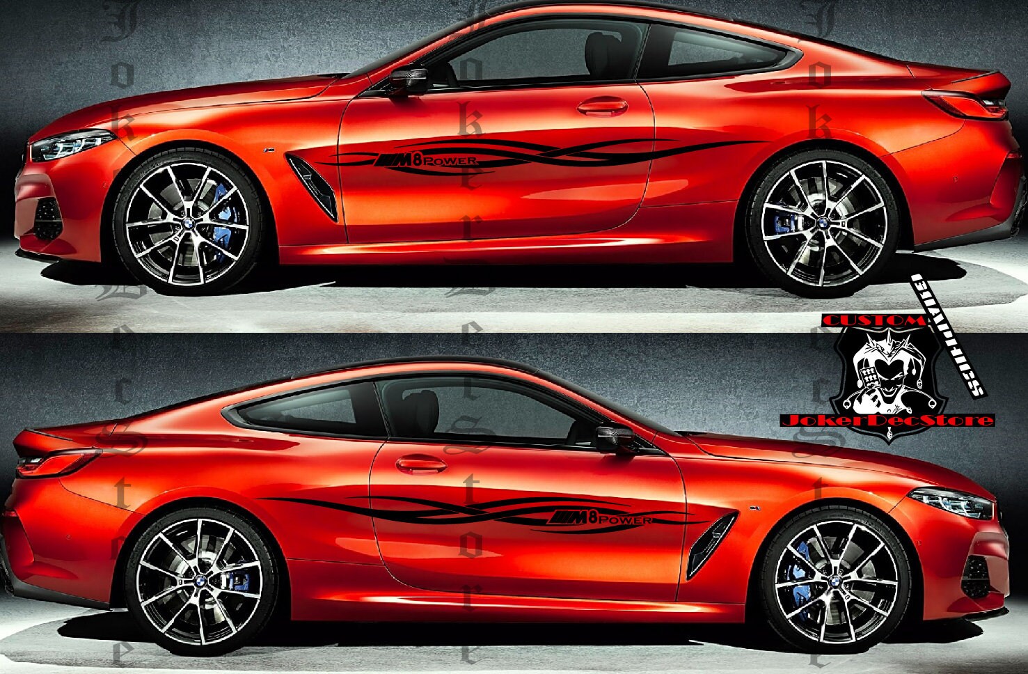 Graphics Racing Sticker Car Vinyl Stripes For M8 decals Etsy