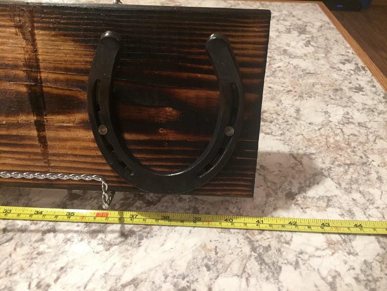 Horseshoe Hat Rack / Coat Rack Etsy
