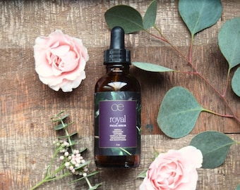 ROYAL Facial Oil | Natural Beauty Oil | Vitamin Rich Facial Serum | Age Well Skincare Products | Luxurious Serum | Aromatherapy Facial Oil