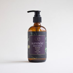 Surrender Body Oil: Ylang Ylang, Patchouli & Clove - Vegan Organic Skincare