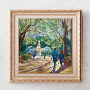 Historic Savannah Forsyth Park by CCKusmer