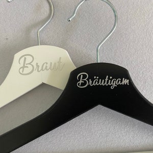 Kleiderbügel Hochzeit
