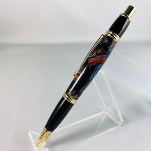 Gatsby Click in 24kt gold and Crushed Marbles