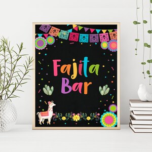Fajita Bar Signs, Fiesta baby shower, Printable baby shower games, Mexican theme Baby shower printable games, INSTANT DOWNLOAD, FM2