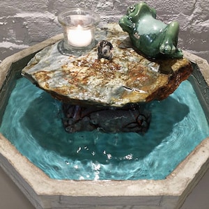 Water Fountain | Garden Tabletop Fountain | Slate Eight