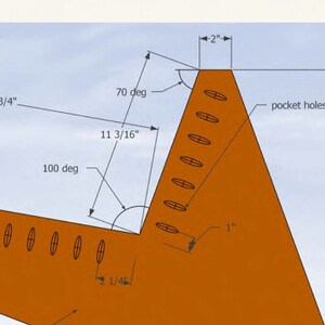 Modern Adirondack Chairs & Table DIY Plans image 10