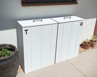 Modern Ranch Outdoor Trash Can (DIY Plans)