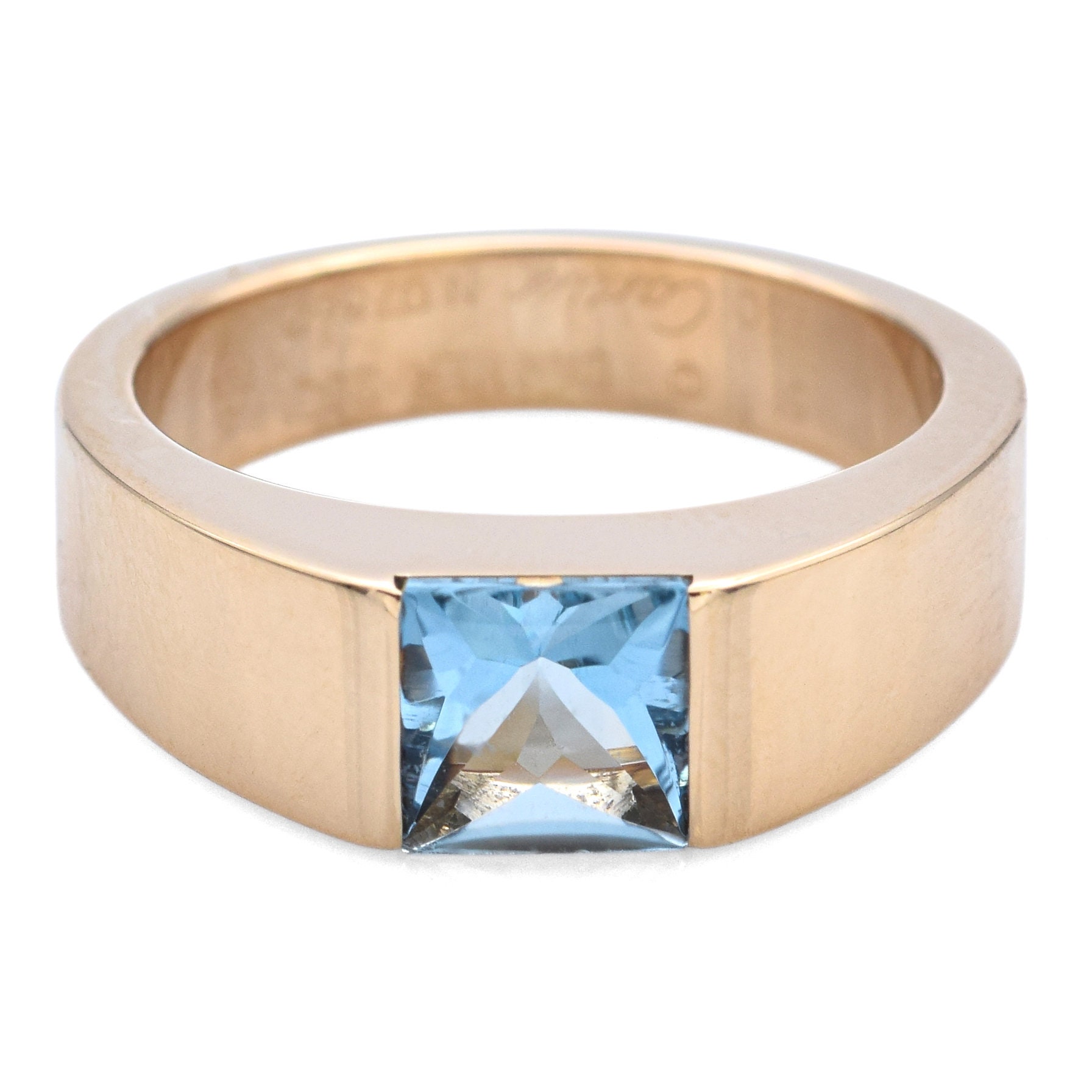 Estate 5 Carat Aquamarine Diamond Cluster Ring – De Maria Jewelry