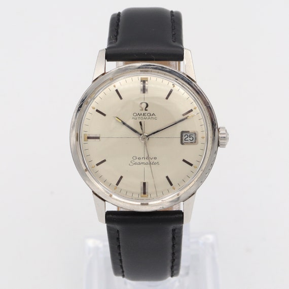 Vintage Omega Geneve Seamaster Geneve Men s Automatic Date Watch Ref 166.002 Etsy Canada