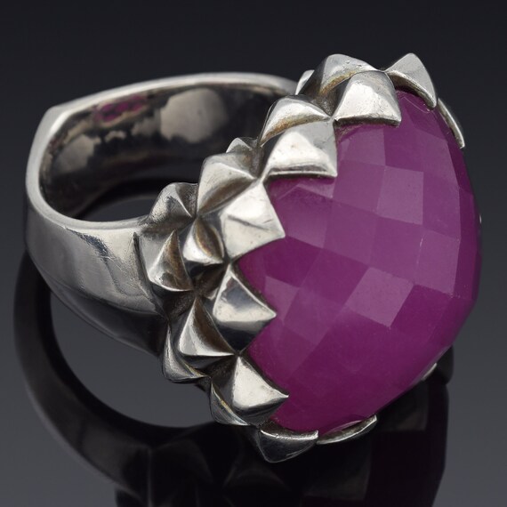 Stephen Webster Superstud Sterling Silver Purple … - image 5