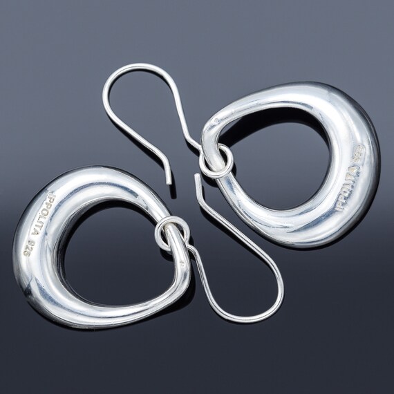 IPPOLITA Sterling Silver Diamond Dangle Pear Earr… - image 4