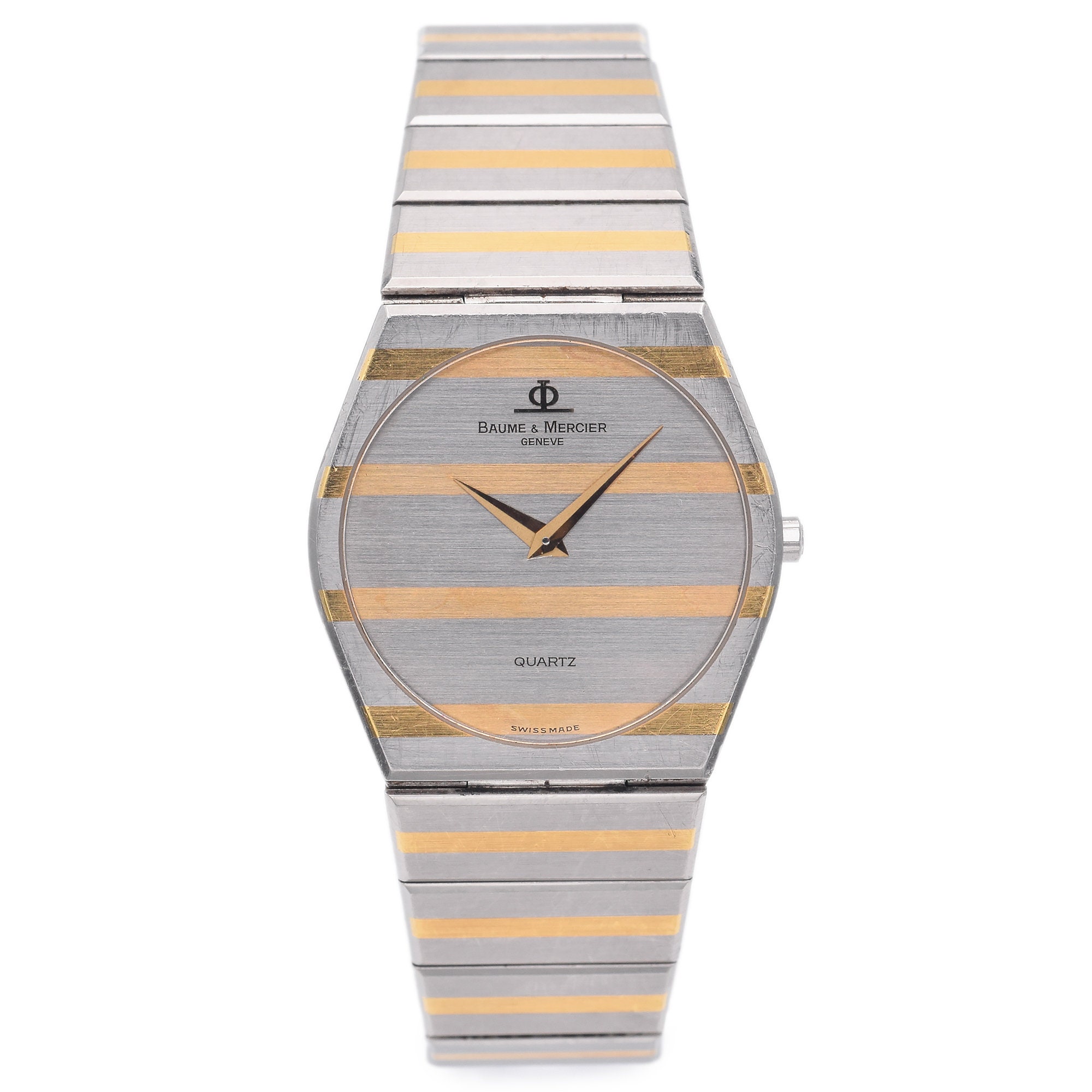 Baume & Mercier Monte Carlo DP/Steel Quartz Herrenarmbanduhr Ref 
