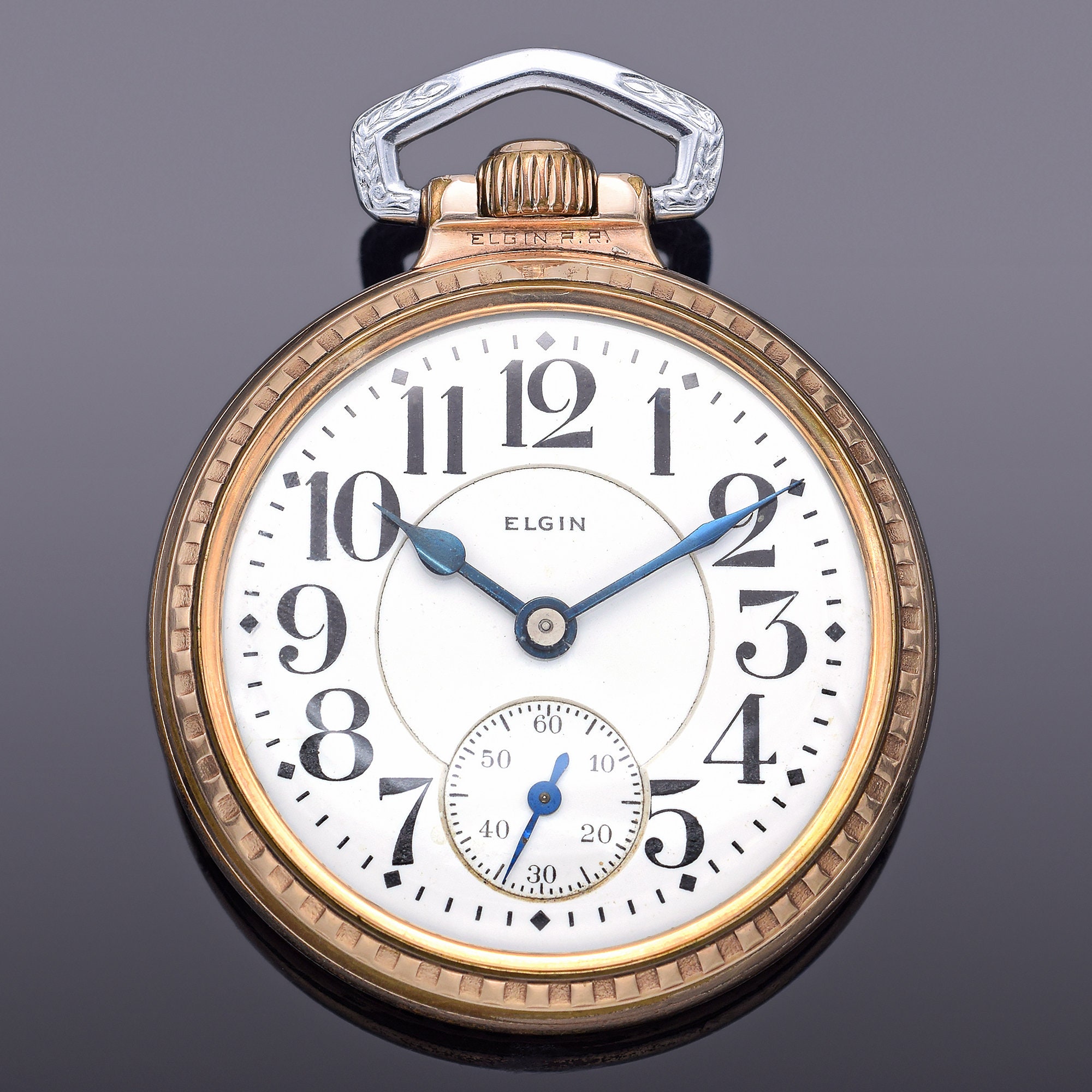 Antique Pocket Watch Elgin Etsy Singapore
