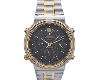 GroBartige Seiko Chronograph Quartz Date 6T63 00G0 seltene Vintage Seiko Collection Uhr Weihnachtsgeschenkidee Etsy