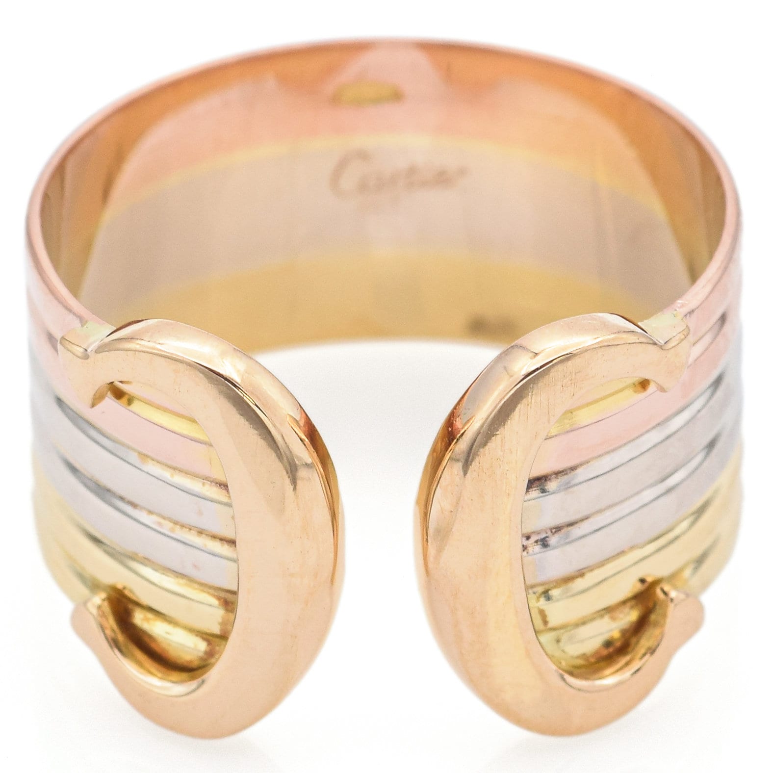 Cartier double online ring