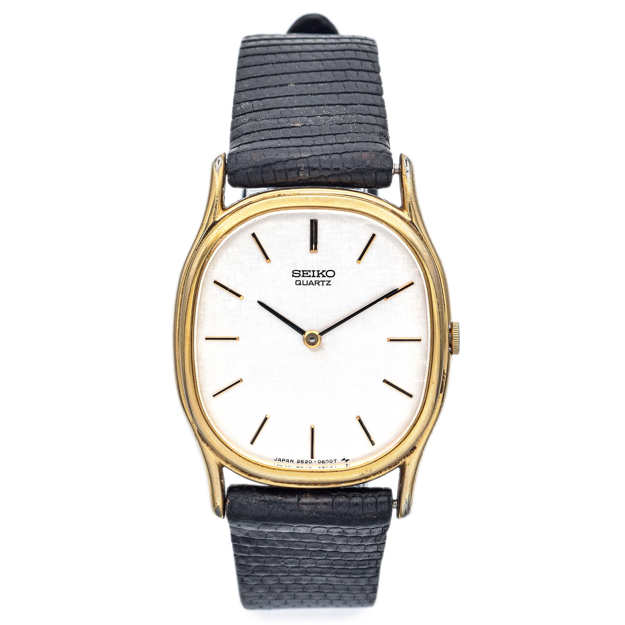 Vintage Seiko 2620-5389 Quartz Men's Watch 31.5 X 29.5 Mm - Etsy