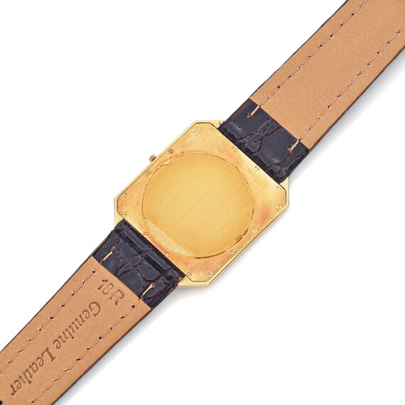 Vintage Jean Lassale 18K Yellow Gold Quartz Men s Watch Etsy UK