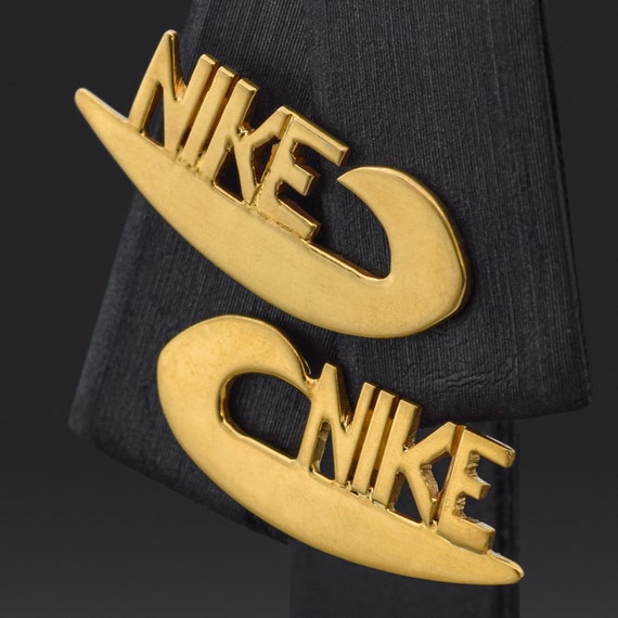 Nike 14K Yellow Gold Stud Earrings - image 5