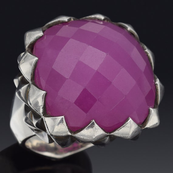 Stephen Webster Superstud Sterling Silver Purple … - image 1