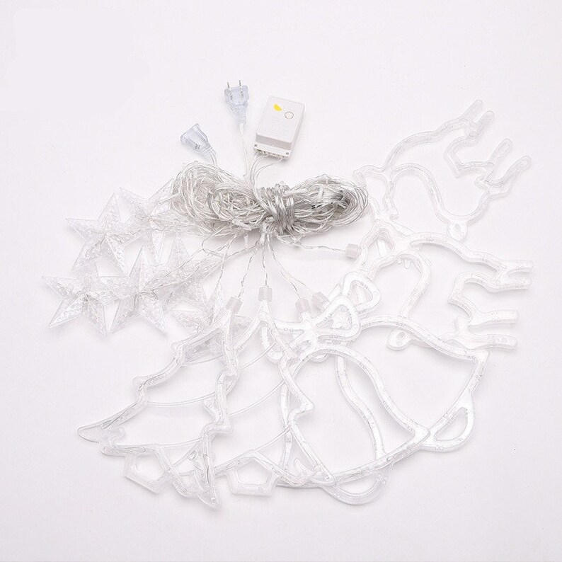 Christmas String Lights Warm White Fairy Lights garland Christmas Decorations for Home natal Decoracion kerst Navidad 12 Lamp.Q