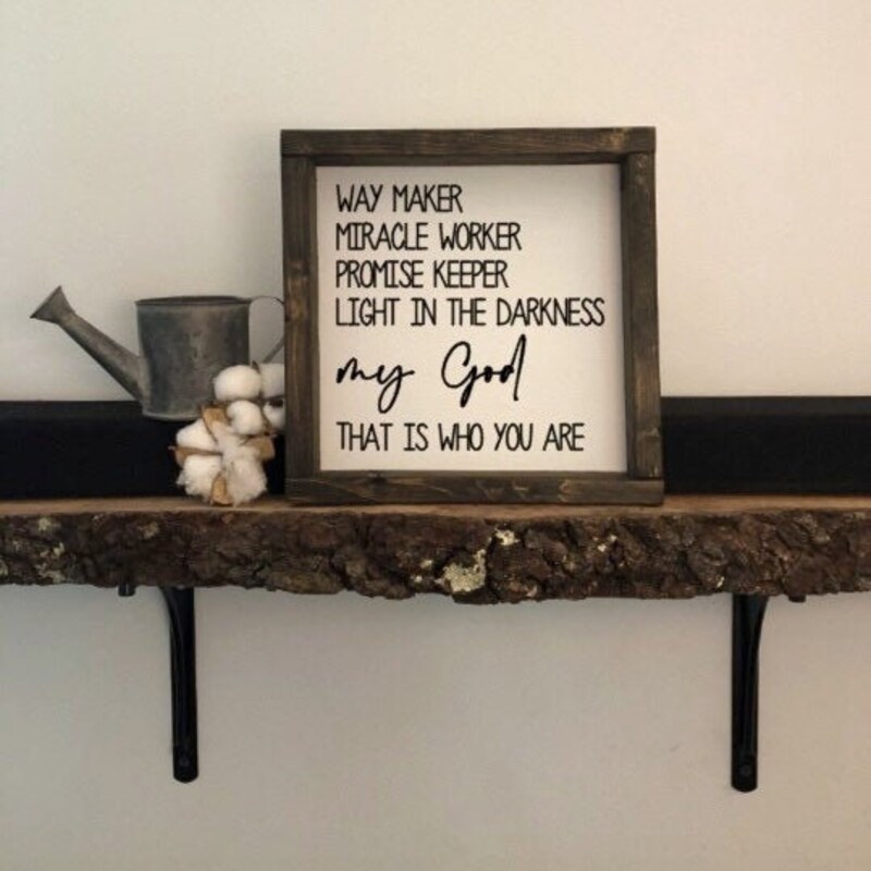 Way Maker Signs Way Maker Sign - Etsy