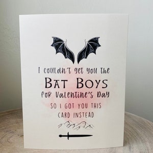 Walentynkowa kartka Bat Boys
