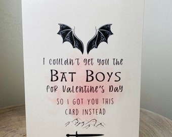 Bat Boys Valentine’s Card