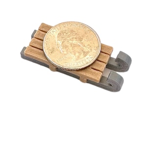Trineo en miniatura, modelo de trineo de nieve diminuto, miniatura de invierno, letra S, serie de combinaciones de consonantes azules, objetos de lenguaje Montessori y cajas del alfabeto