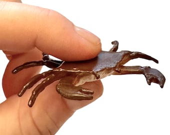 Crab Miniature Figurine, Letter C, CR Blend, Montessori Language Object, Alphabet Box, Ocean Animal, Phonics, Speech Therapy, Homeschool
