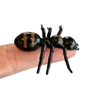 Figura de hormiga, modelo de insecto hormiga grande, letra A, objetos de lenguaje Montessori y cajas del alfabeto, educación en el hogar, jardín de infantes
